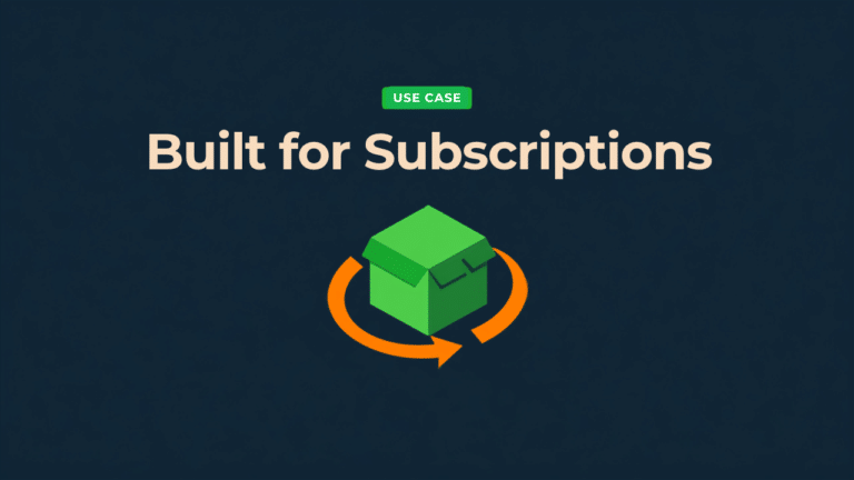 Post-Purchase Hub for Subscription Box Businesses