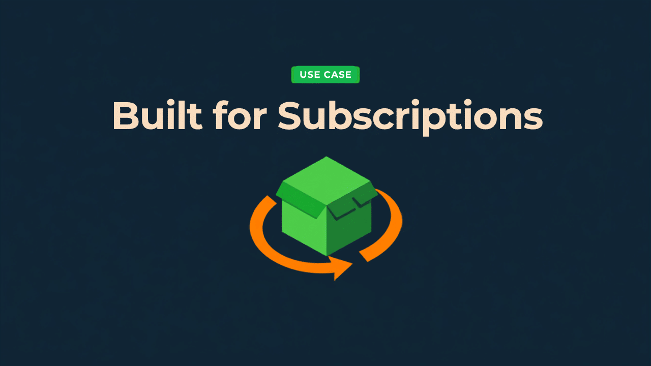 Post-Purchase Hub for Subscription Box Businesses