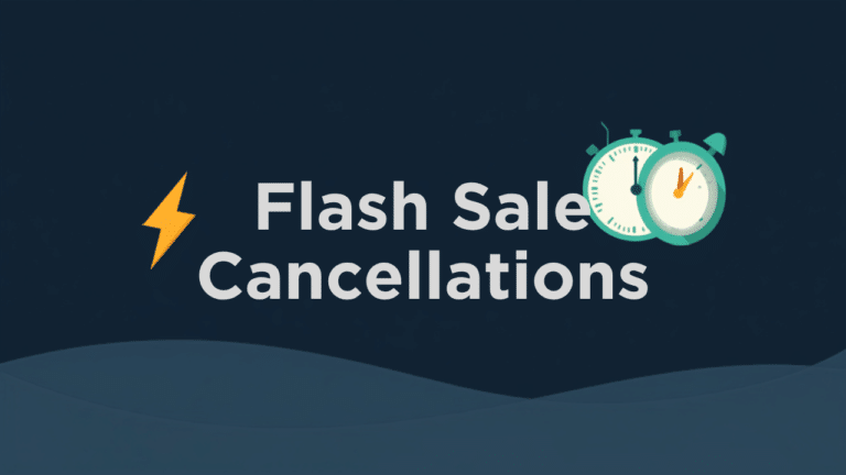 Handling Order Cancellations During Flash Sales Without Losing Your Mind